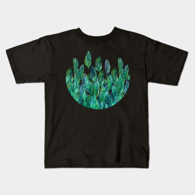 Jungle Rising Kids T-Shirt by micklyn